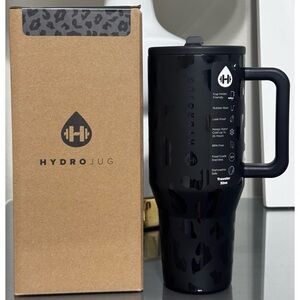 HydroJug 32oz Traveler, BLACK LEOPARD